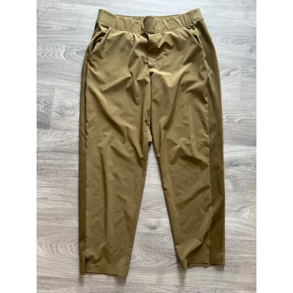 Athleta size 12 green activewear pants - Picture 1 of 4